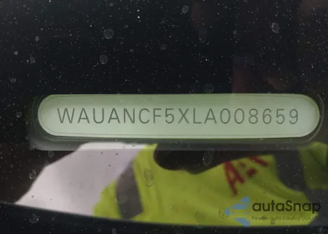 2020 Audi A5 Sportback Premium 45 Tfsi Quattro S Tronic z USA, uszkodzony, nr VIN WAUANCF5XLA008659